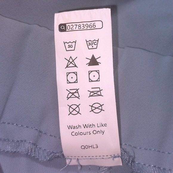 Halara High Waisted D-Ring Buckle Belted Wide Leg Pants Forget-Me-Not SZ S NWOT - Picture 15 of 15